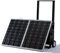 KOZI Go Anywhere Solar Powered Generator system Model SLGAB062