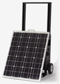 KOZI Go Anywhere Solar Powered Generator system Model SLGAB061